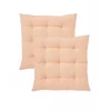 Svanefors Louie Stolsdyna 2P Korall 40x40cm* Stolsdynor