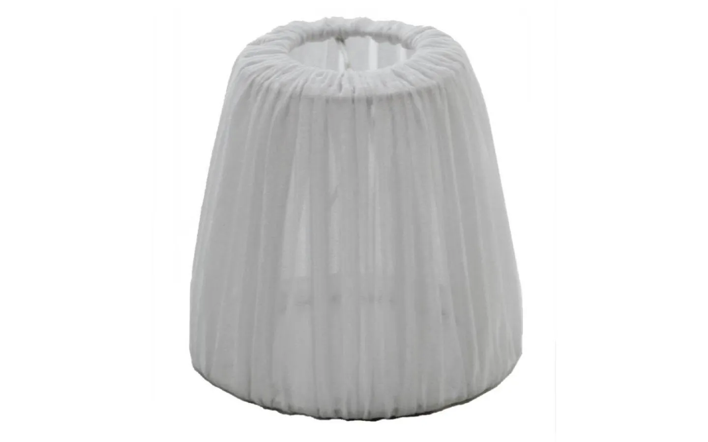 Hallbergs Lovenia Plisserad Lampskärm Ø42cm Vit* Plisserade Lampskärmar