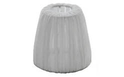 Hallbergs Lovenia Plisserad Lampskärm Ø42cm Vit* Plisserade Lampskärmar