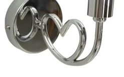 Lampetter<Mauro Ferretti Lovy Vägglampa 22cm Silver