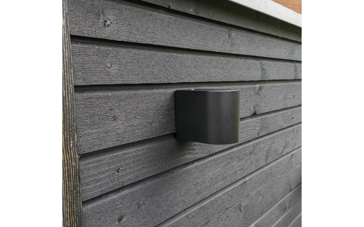 Upp Eller Nedljus Lampor<Dyberg Larsen Læsø Vägglampa Nedljus Svart IP44