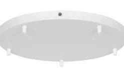 Takkoppar & Byglar<Nordlux Luana 5-håls Takkopp Vit