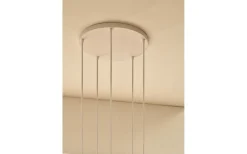 Takkoppar & Byglar<Nordlux Luana 5-håls Takkopp Vit