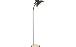Eglo Lubenham Golvlampa 160cm Svart/Brun* Golvläslampor