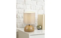 Bordslampor<Reality Luci Bordslampa E14 träimitation
