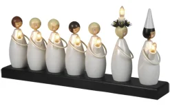 Visa Alla Adventsljusstakar|Adventsljusstakar 0-30 Cm<Star Trading Luciatåg Adventsljusstake Vit 22cm