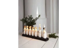 Visa Alla Adventsljusstakar|Adventsljusstakar 0-30 Cm<Star Trading Luciatåg Adventsljusstake Vit 22cm
