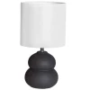 Bordslampor<Cottex Lucie Bordslampa 31cm Svart/Vit
