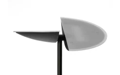 Uplight<Texa Design Lucius Golvlampa 1,8m LED 3000K 30W+6W Dimbar Svart/Krom