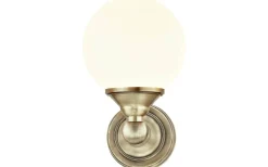 Aneta Lugano Vägglampa Mässing IP44* Badrum|Badrumslampor Vägg