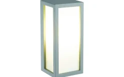 Lule 2 Vägglampa E27 Silver IP54