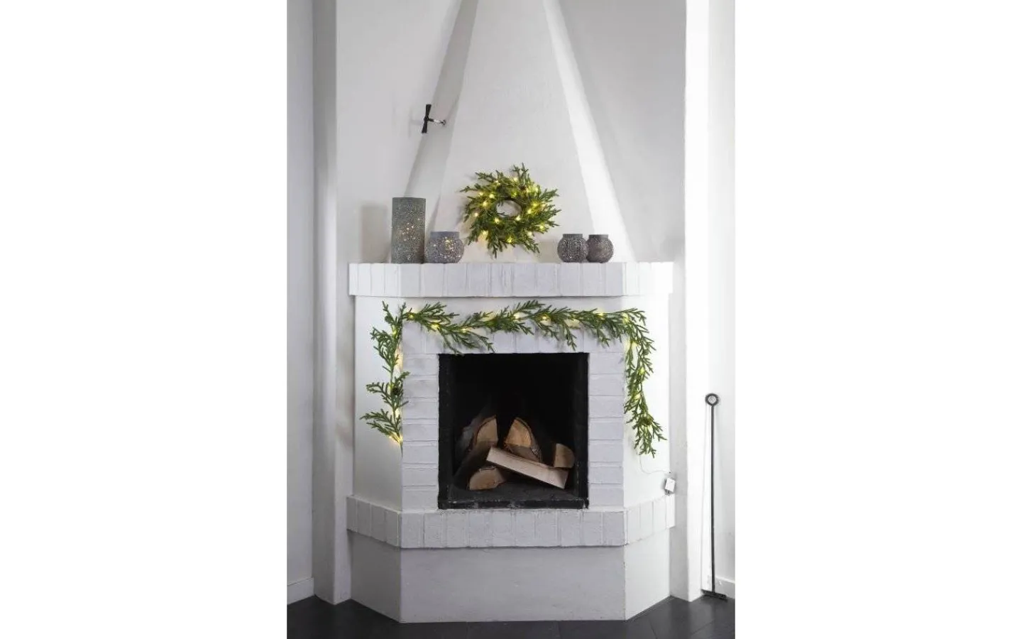 Star Trading Lummer Batteridriven Girlang LED 180cm Grön* Girlanger|Batteri Julpynt Inomhus