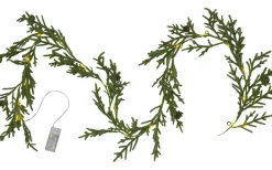 Star Trading Lummer Batteridriven Girlang LED 180cm Grön* Girlanger|Batteri Julpynt Inomhus