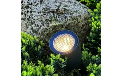Lightson Luna Markspotlight Mörkgrå LED 3000K 350lm 5W 2-Pack* Lightson Garden Plug & Play