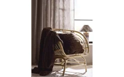 Luna Pläd 120x150cm Brun