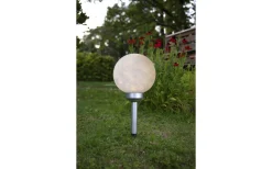 Luna Solcellslampa Klot På Pinne, 37 cm Varmvit 0,12W