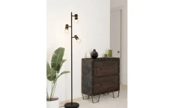 Eglo Lurone Golvlampa 160cm Svart* Golvläslampor
