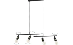 Lurone Taklampa 100cm Svart