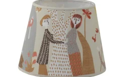 Hallbergs Lustgården Lampskärm Ø17cm Natur Stig Lindberg* Mönstrade Lampskärmar