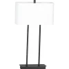 Bordslampor<By Rydens Luton Bordslampa 56cm Svart/Vit