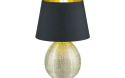 Bordslampor<Reality Luxor Bordslampa 35cm E27 guld