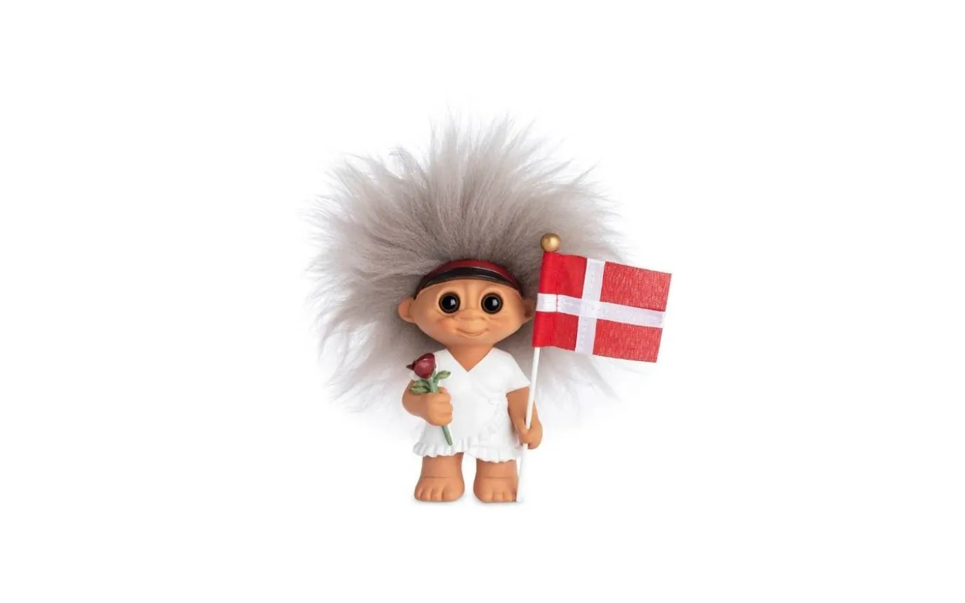 Lyckotroll Examen Tjej Röd 9 cm