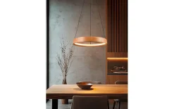 Stora Taklampor Ø50-69 Cm<Trio Lighting Lynwood Takpendel LED 50cm trä