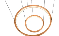 Trio Lighting Lynwood Takpendel LED 60cm trä* Stora Taklampor Ø50-69 Cm