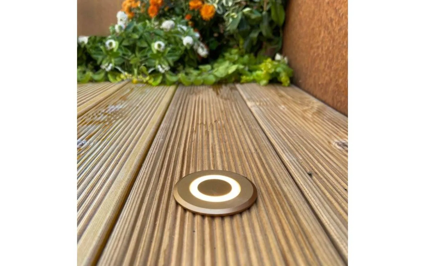 Lightson Lynx Brons Decklight LED 3000K 18lm 2W IP67* Decklights Led|Lightson Garden Plug & Play