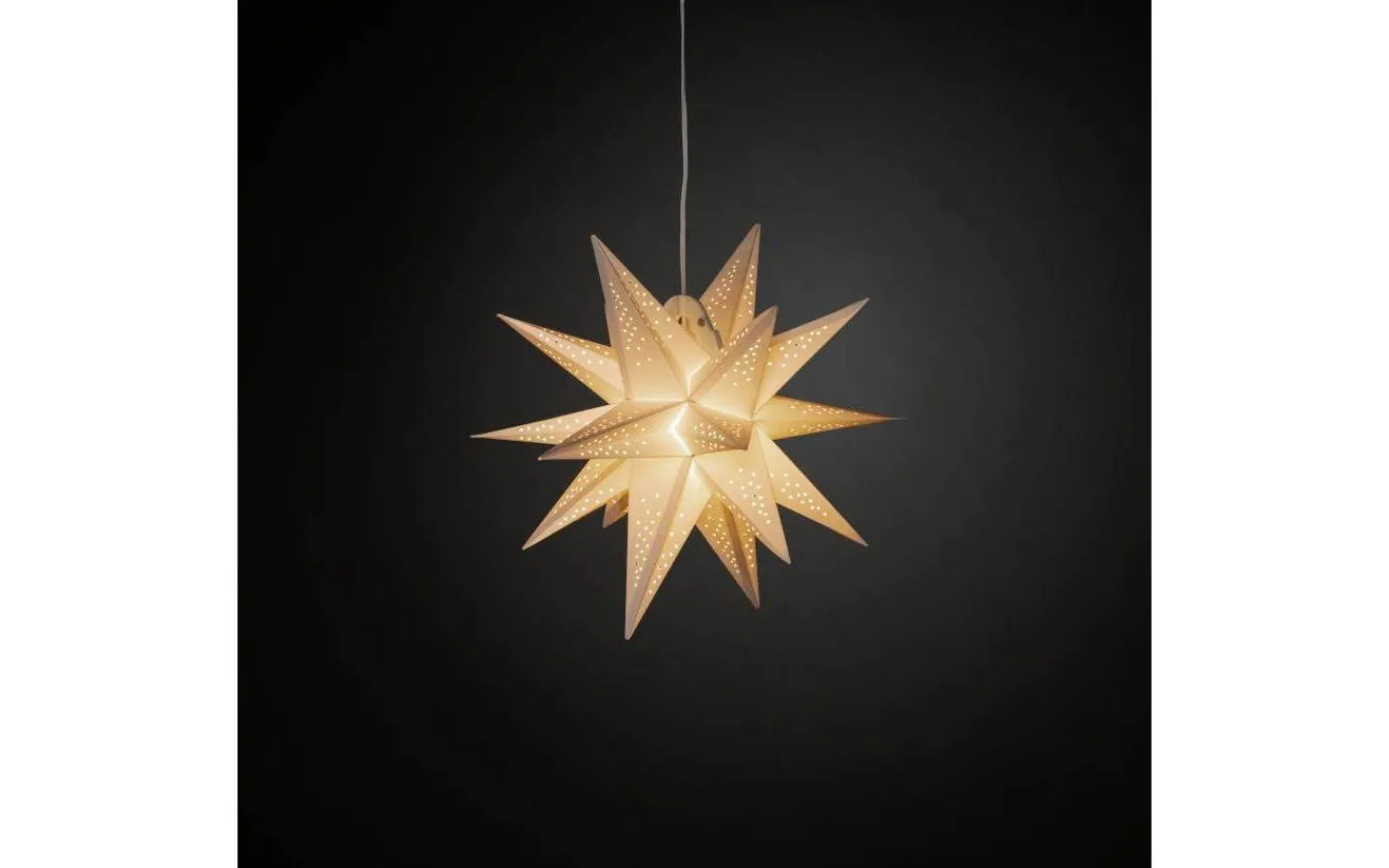 Visa Alla Julstjärnor|Julstjärnor Med Sladd<Konstsmide Lynx 3D Julstjärna 45cm Vit