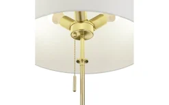 Trio Lighting Lyon Golvlampa 3xE27 matt mässing* Golvlampor