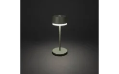 Uppladdningsbara Lampor Utomhus|Uppladdningsbara Lampor Utomhus<Konstsmide Lyon Uppladdningsbar Bordslampa LED CCT+RGB 30cm Gröngrå IP54