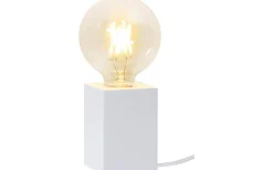 Vardagsrum|Bordslampor<Star Trading Lys Bordslampa E27 10cm Vit