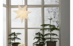 Julstjärnor Med Sladd<Star Trading Lysa Julstjärna 43cm Vit