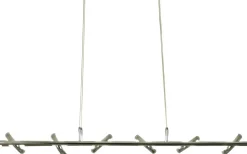 Aneta Macarons Taklampa 90cm LED 6x5W 3000K Krom/Frost* Avlånga Taklampor
