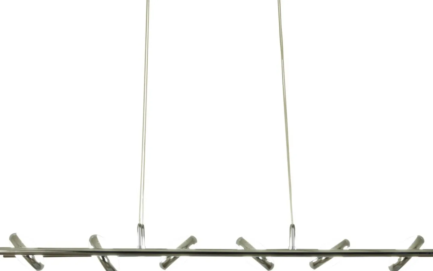 Aneta Macarons Taklampa 90cm LED 6x5W 3000K Krom/Frost* Avlånga Taklampor