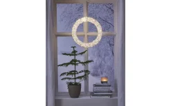 Kransar|Julpynt Utomhus<Star Trading Magic Utomhusdekoration Ø45cm Vit