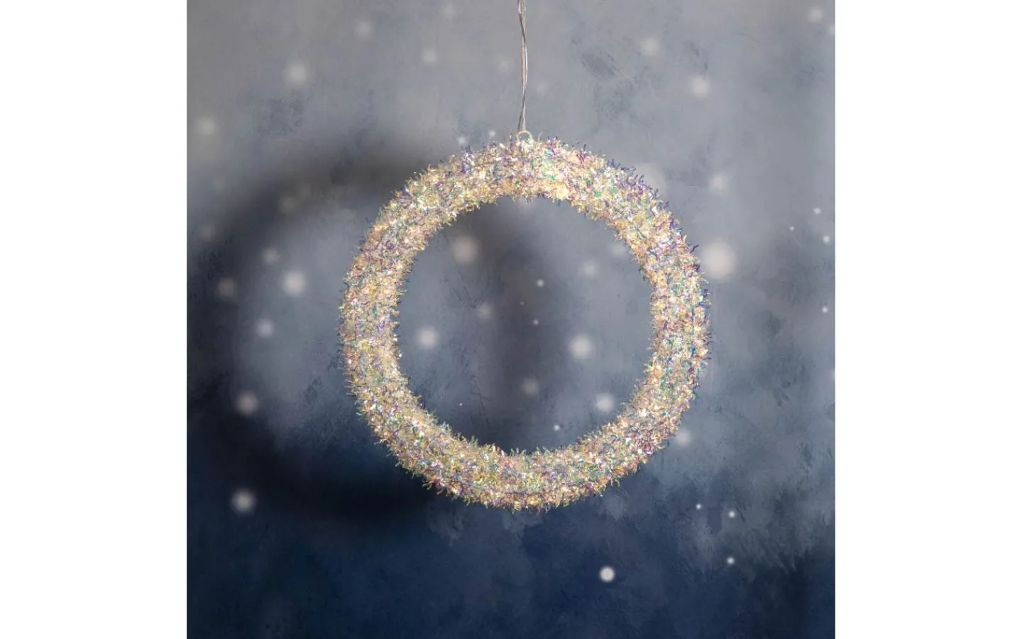 Kransar|Julpynt Utomhus<Star Trading Magic Utomhusdekoration Ø45cm Vit