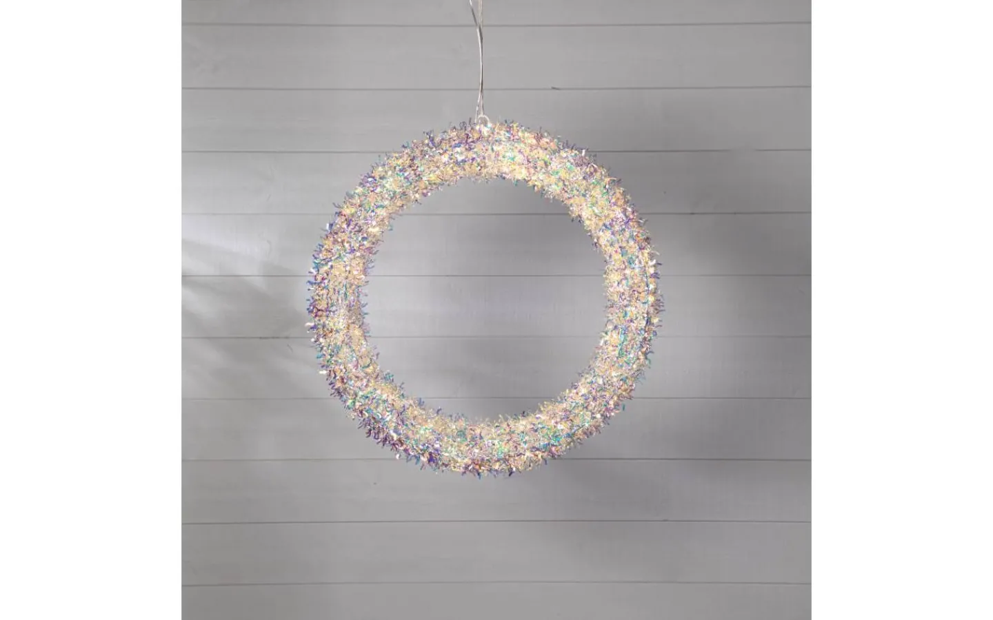 Kransar|Julpynt Utomhus<Star Trading Magic Utomhusdekoration Ø45cm Vit