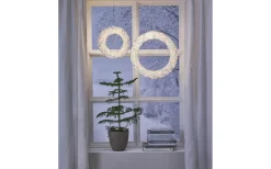 Kransar|Julpynt Utomhus<Star Trading Magic Utomhusdekoration Ø45cm Vit