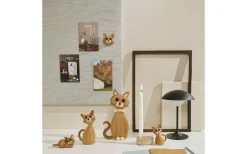 Spring Copenhagen Magnetic Lucky Magnet Katt Ek/Lönn 6 cm* Trädekorationer