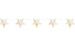Markslojd Majken Batteridriven Ljusslinga Stjärnor 1,8m* Batteri Julpynt Inomhus