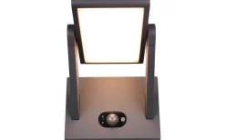 Trio Lighting Malawi hybrid solcellsdriven Vägglampa LED antracitgrå uppladdningsbar rörelse- och skymningssensor IP65* Solcellslampor Vägg|Visa Alla Solcellslampor