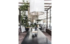 Hallbergs Malibu Taklampa 50cm Vit* Vardagsrum|Stora Taklampor Ø50-69 Cm