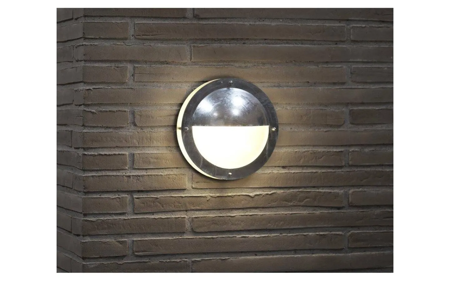 Kustnära Belysning|Vägglampor Utomhus<Nordlux Malte II Vägglampa Galvaniserat Stål IP54