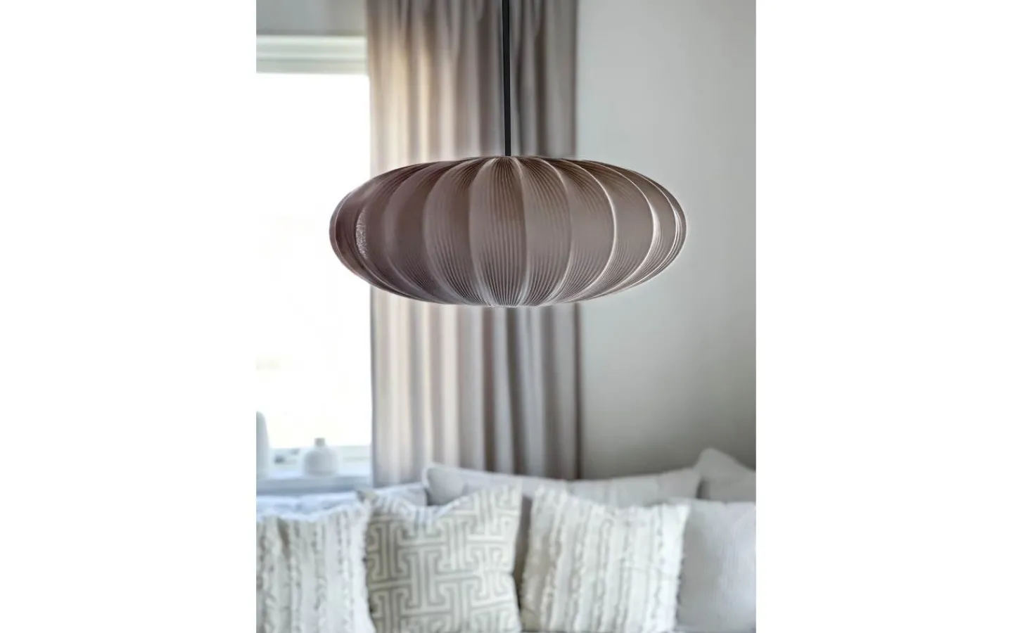 Stora Taklampor Ø50-69 Cm<Aneta Mamsell Taklampa 55cm Varmgrå