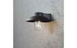 Vägglyktor|Vägglampor Utomhus<Konstsmide Mani Vägglykta Svart IP44