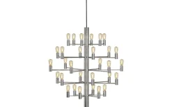 Herstal Manola Takkrona 75cm LED 30x2,5W Krom* Vardagsrum|Kök & Matplats