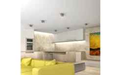 Mantova II Takspotlight Matt vit 2xGU10