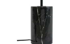 Dyberg Larsen Marble Golvlampa 145cm Marmorfot Svart* Golvlampor|Golvläslampor